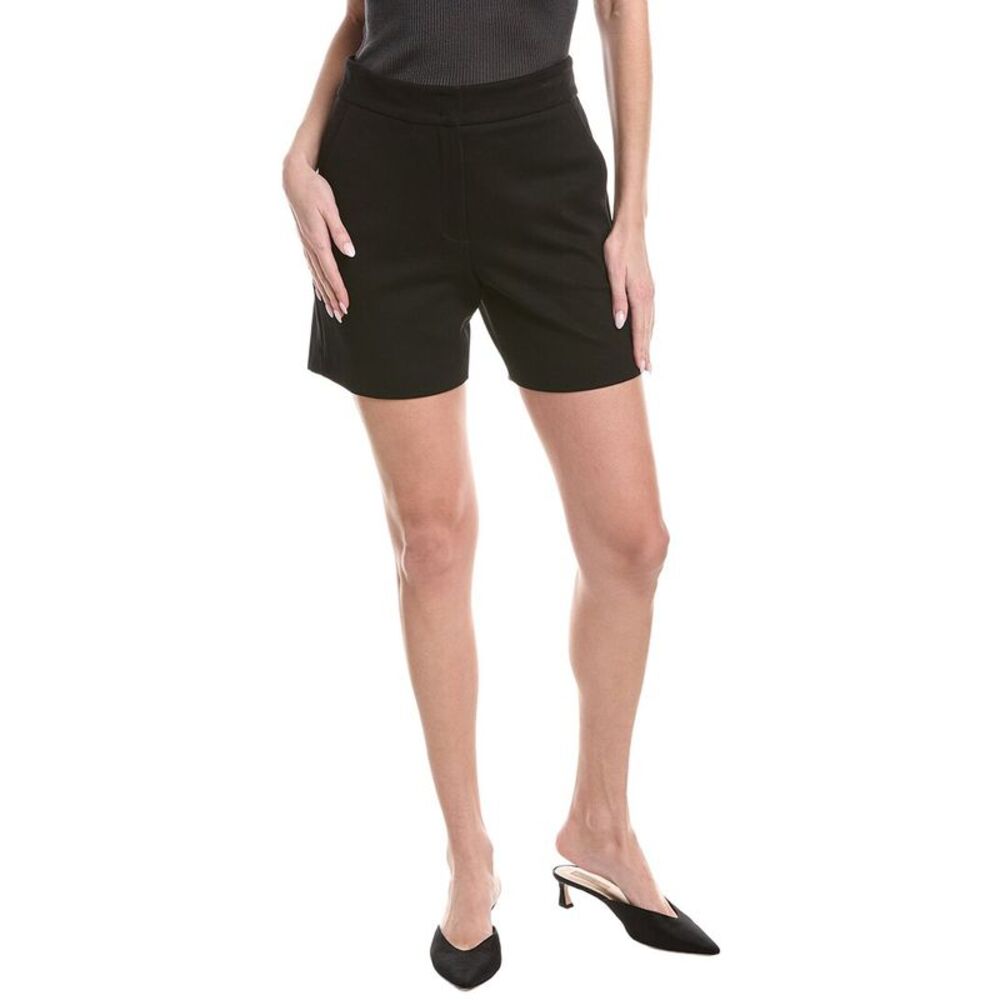 Akris Womens  Christiane Short, Black